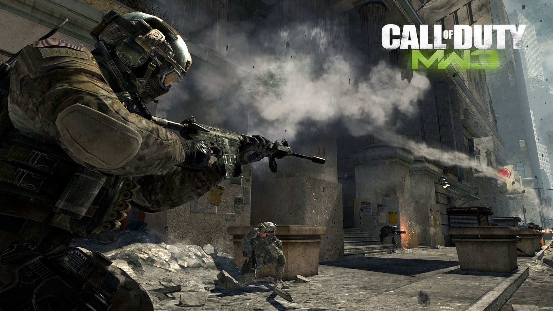 Of Duty Modern Warfare Shooting Wallpaper Pc Game