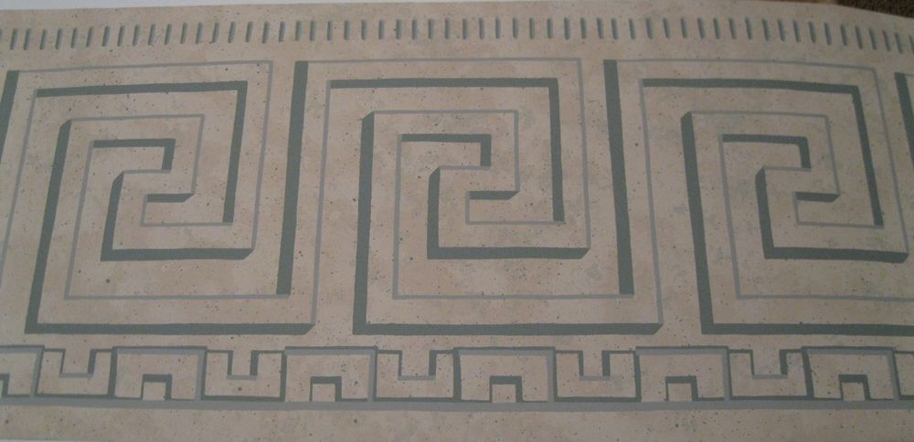 Free download Geometric Greek Key Grey Gray Pink Granite Wall Wallpaper