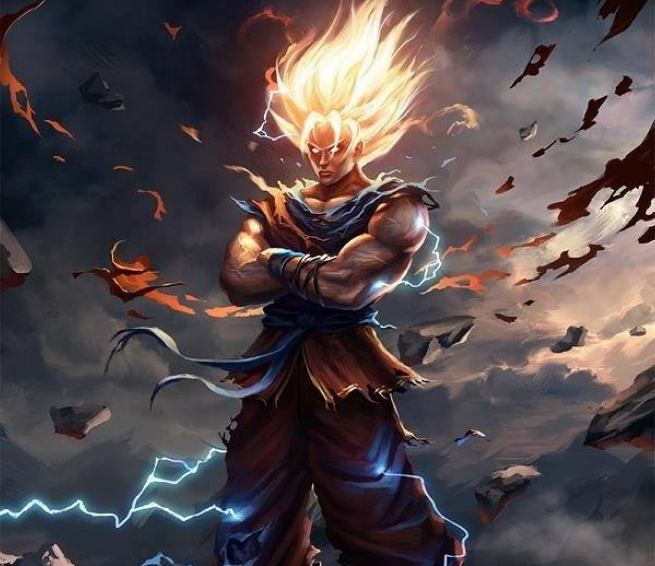 Goku Super Saiyan HD Wallpaper Sf