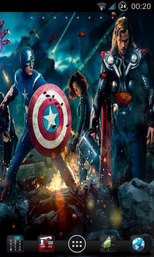 With Iron Man Thor Captain America Hulk Black Widow And Hawkeye