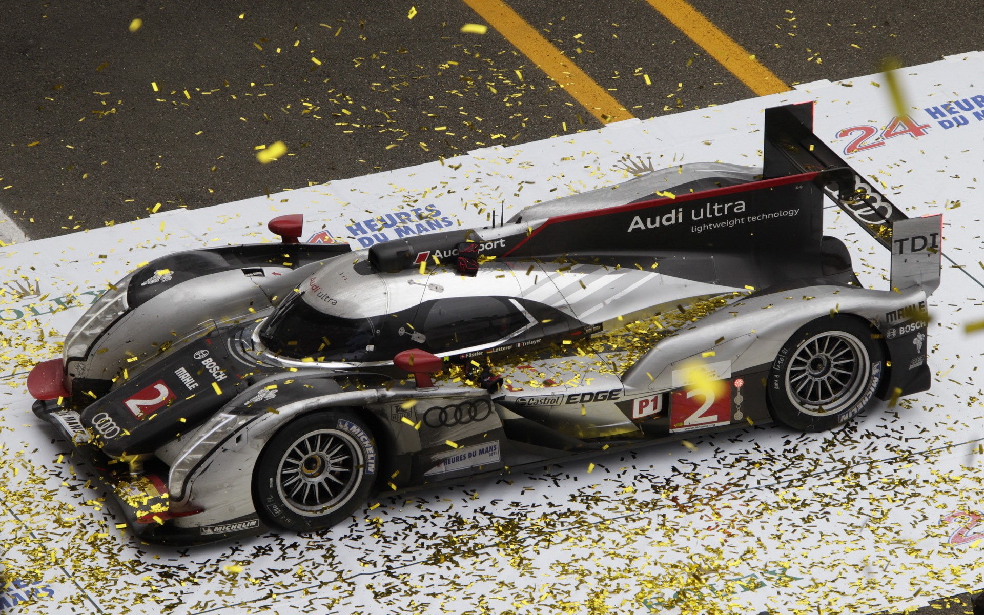 The Audi Le Mans Win Wallpaper iPhone