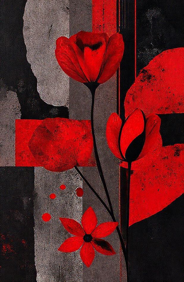 Cool Red And Black Wallpaper