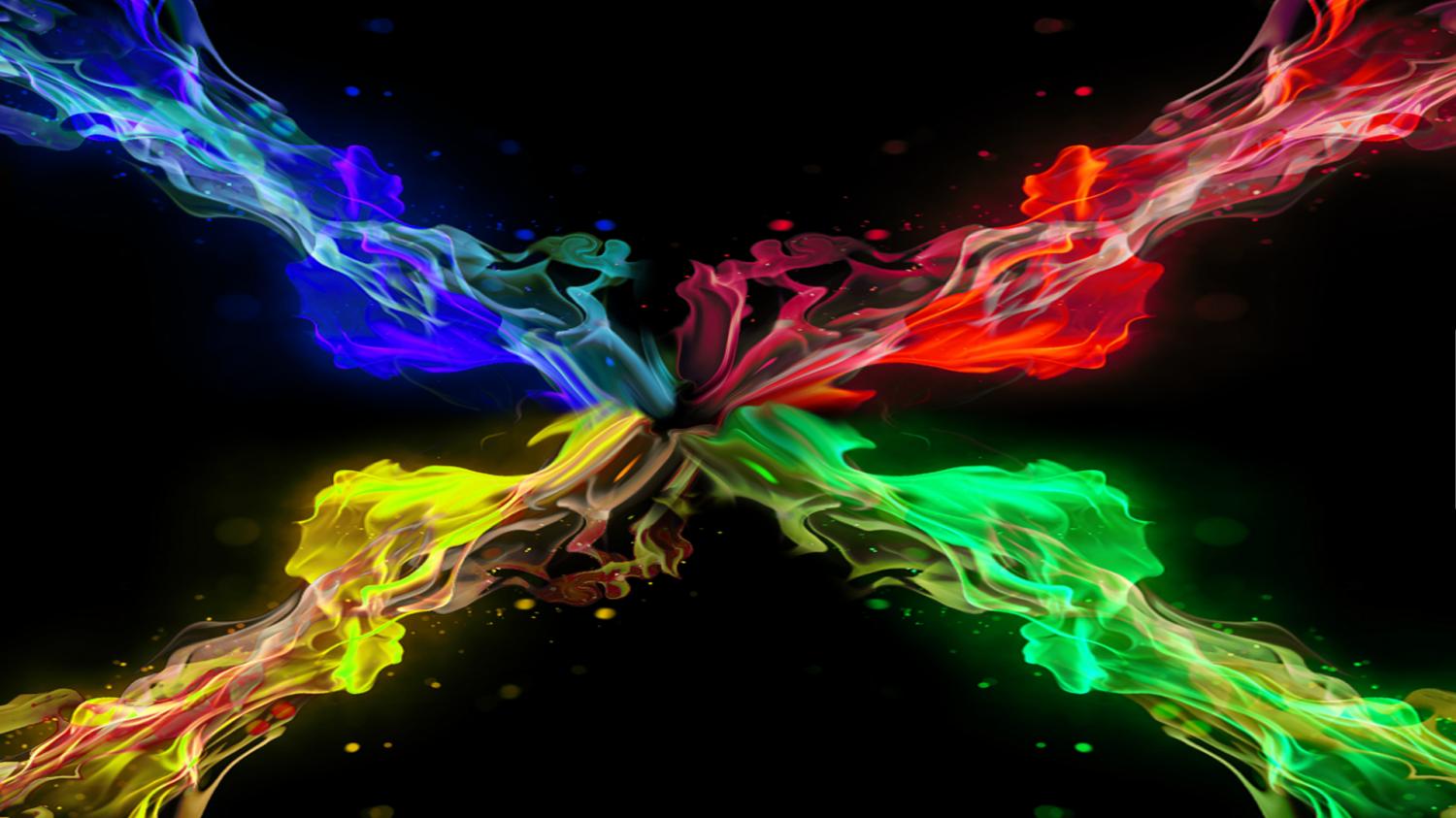 Colorful abstract liquid background wallpapers