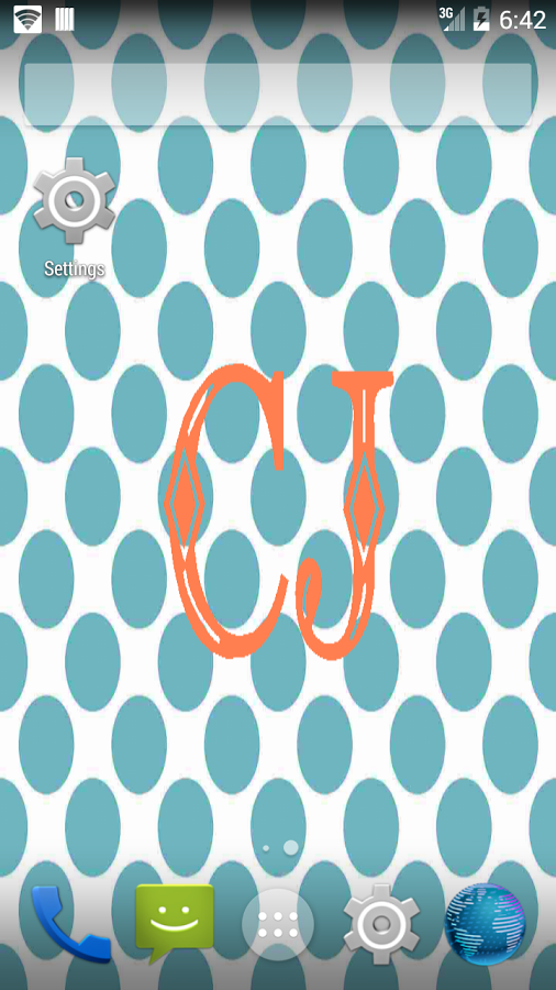 Beautiful Monogram Wallpaper With Our Maker We