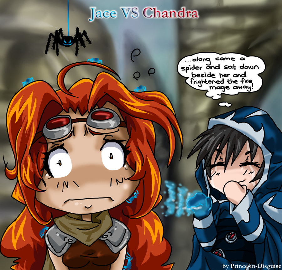 jace vs chandra anime