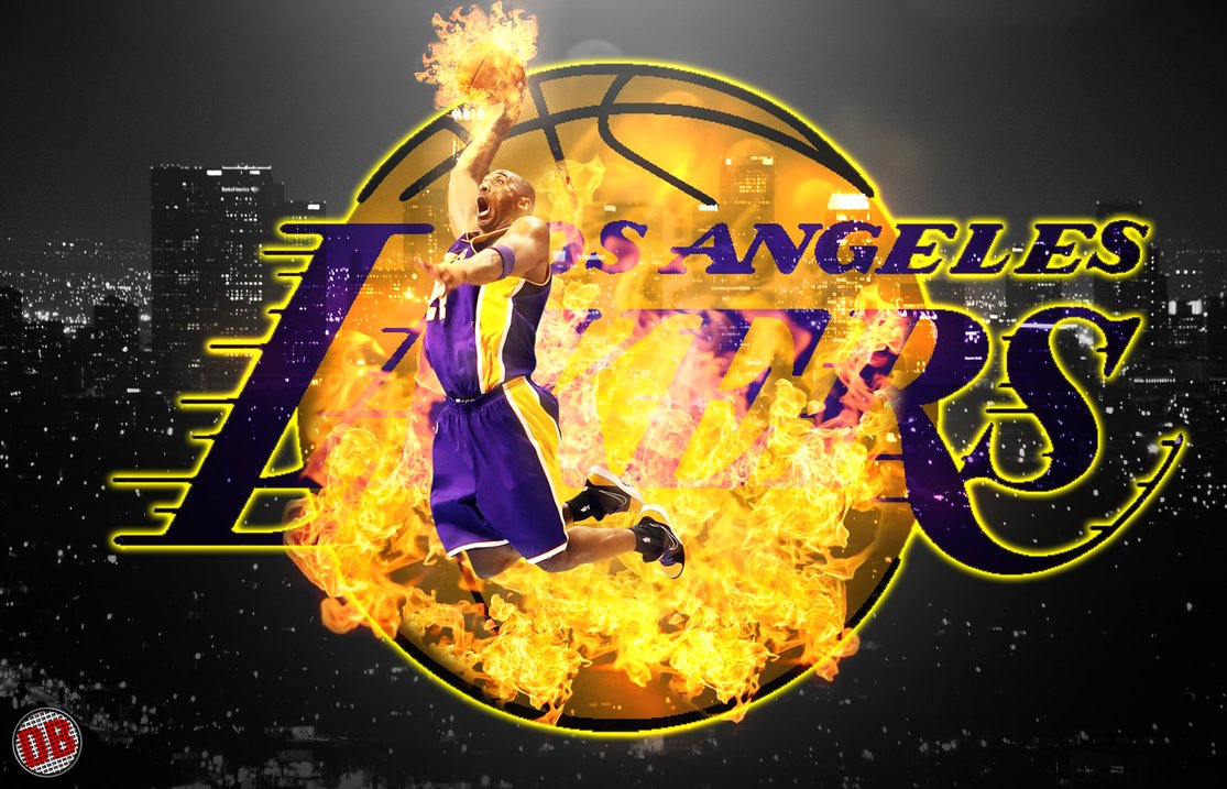 Kobe Bryant La Lakers By Davidbero