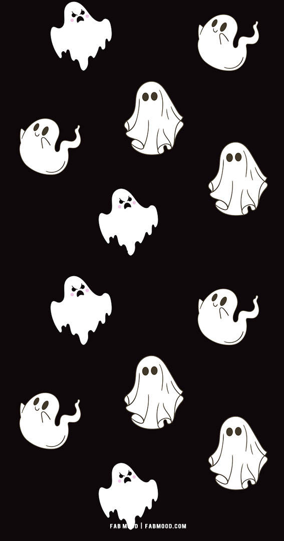 Cute Halloween iPhone Wallpaper