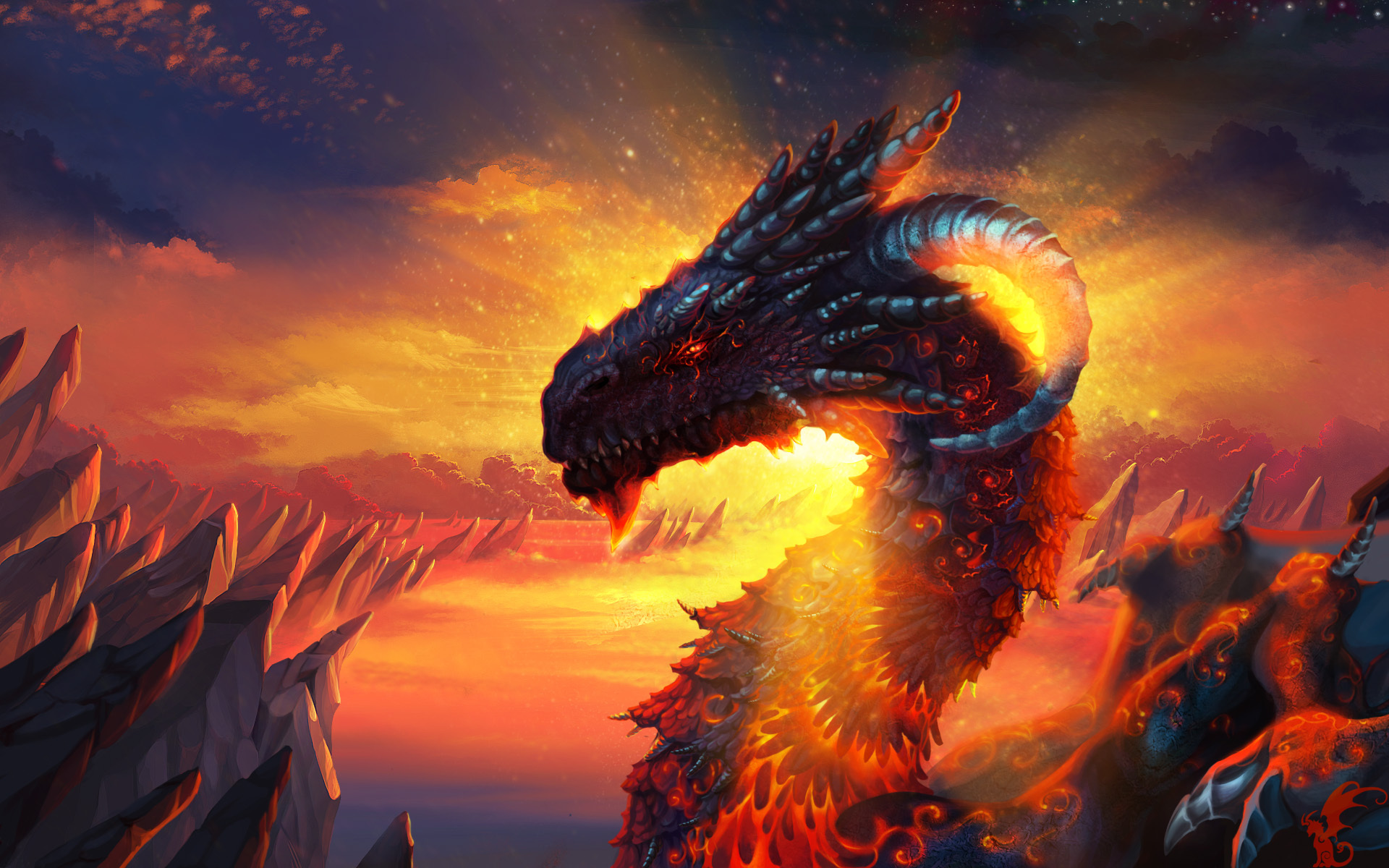 Dragon Fire Wallpaper HD