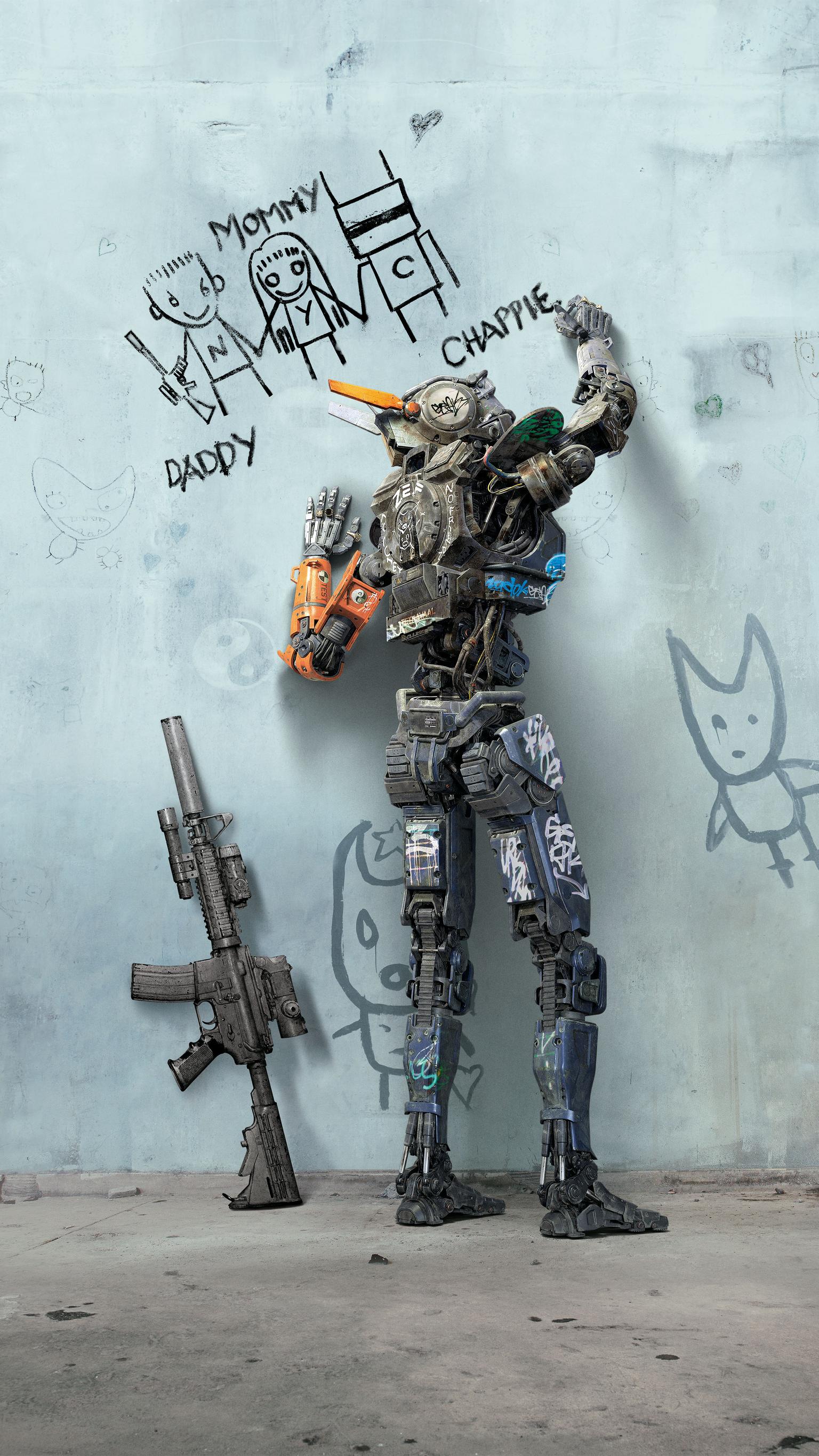 Robot Phone Wallpaper On