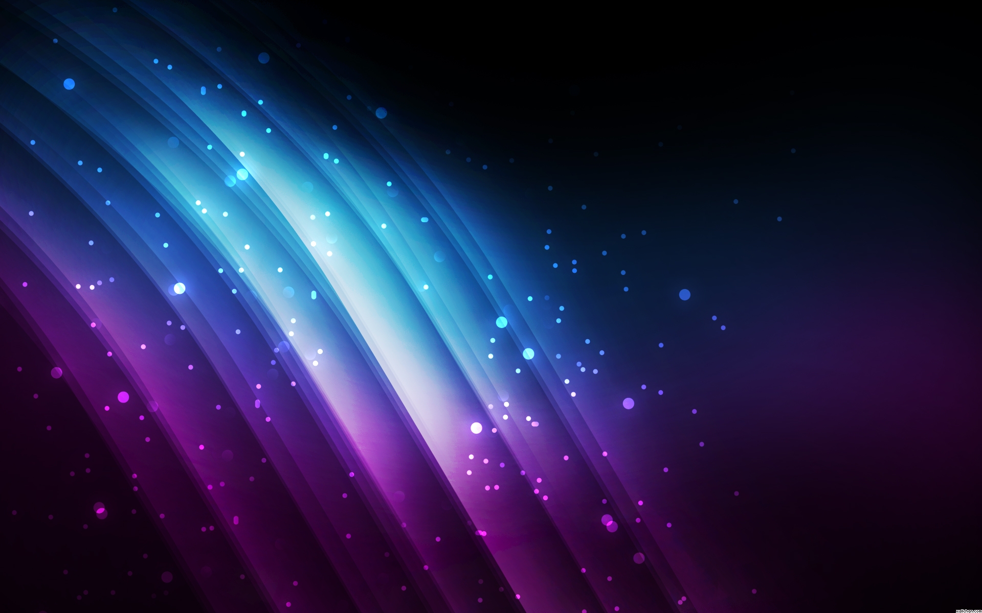 Abstract Purple Lights HD Wallpaper