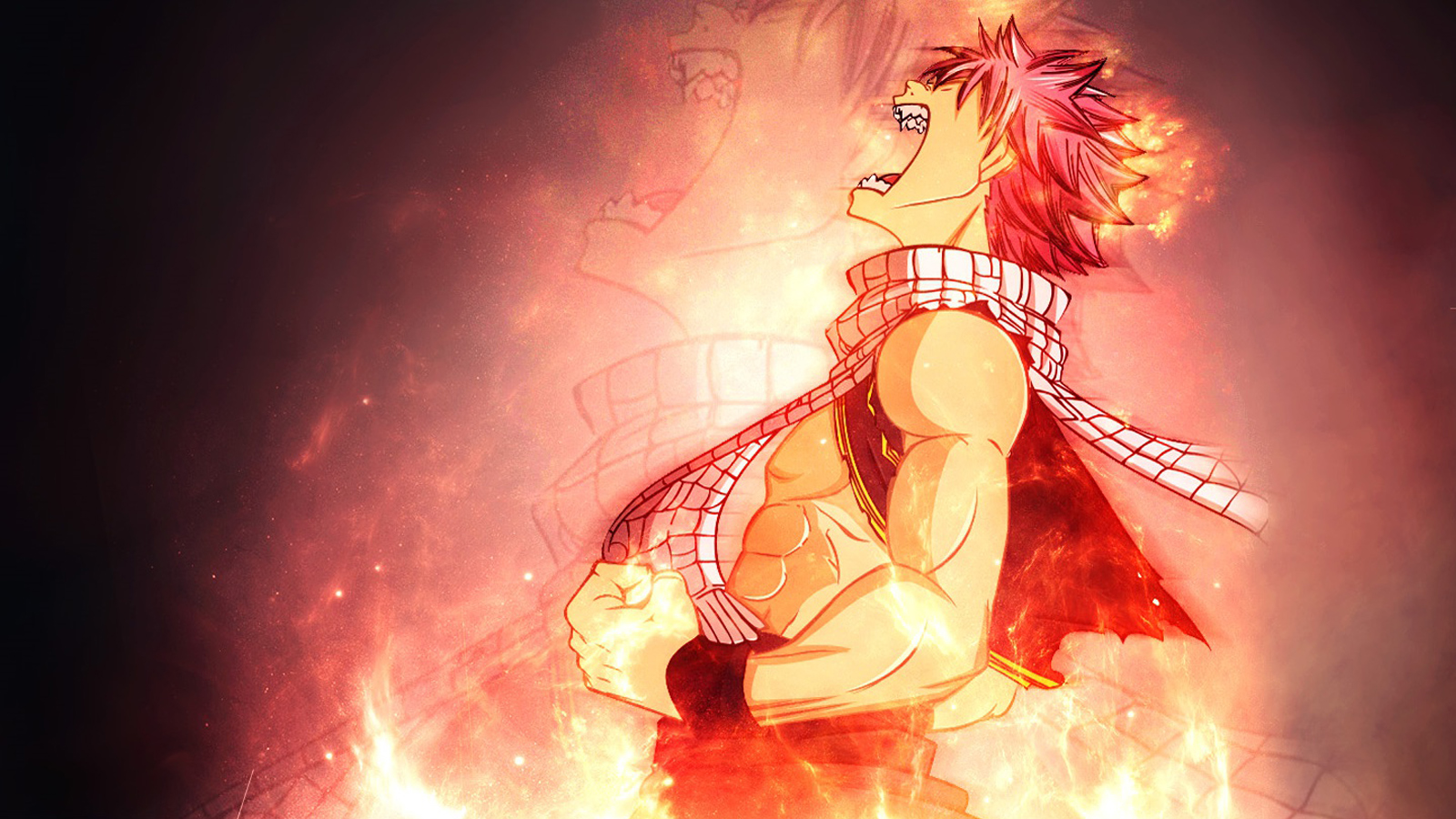 Natsu Dragneel Fairy Tail Anime HD Wallpaper Image Picture