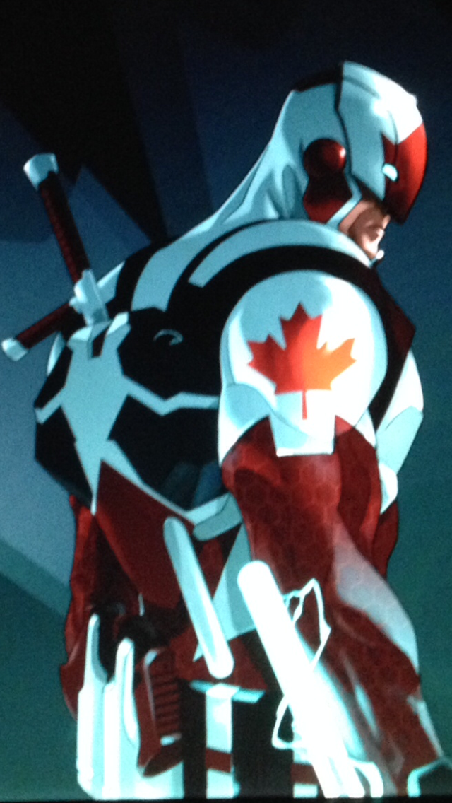 iPhone Wallpaper Captain Canuck By Canadian Lunatic