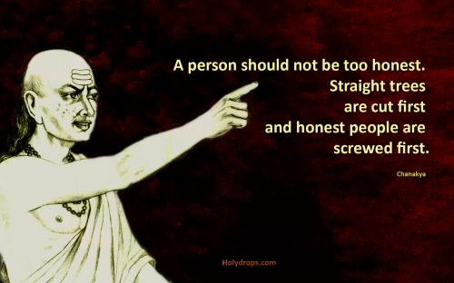 Quotes Wallpaper Chanakya Quote On Honesty