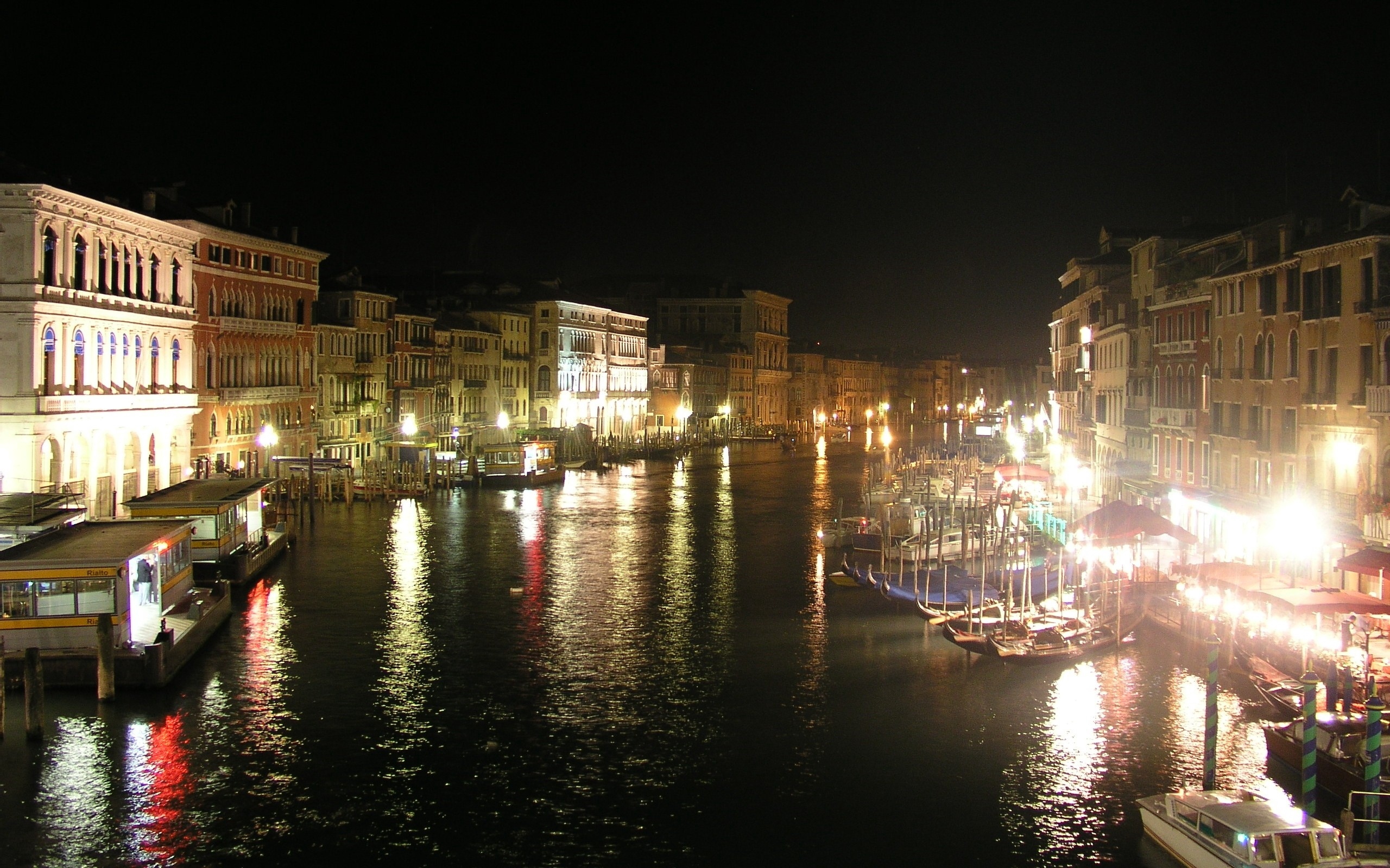 Venice Italy Night Stock Photos Image HD Wallpaper