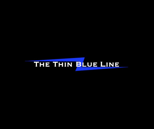 Thin Blue Line Wallpaper