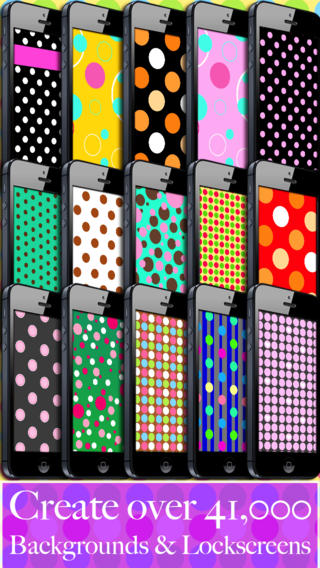 Polka Dot My Phone Wallpaper Background On The App Store