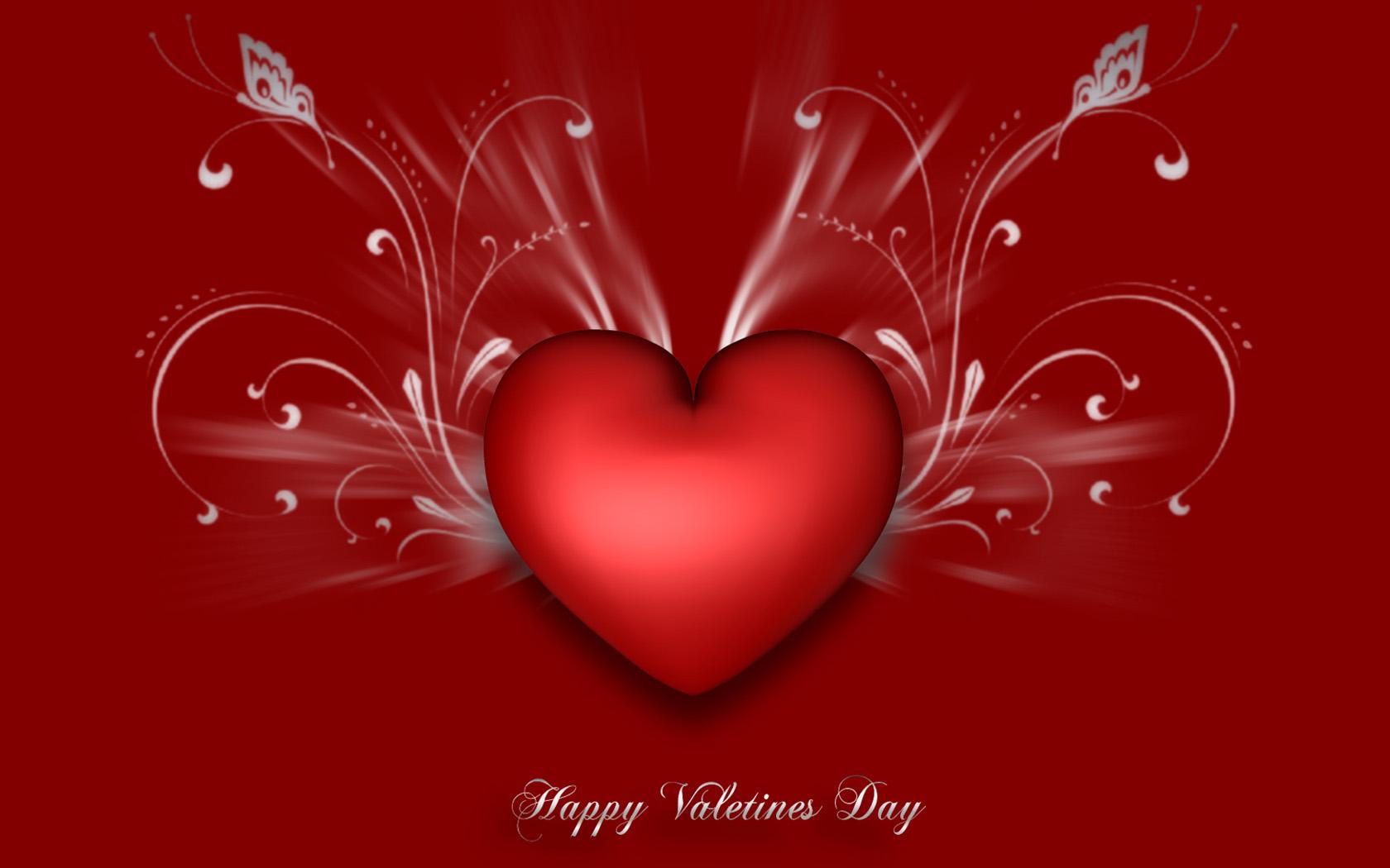 valentine heart hd desktop background   8166   The Wondrous Pics