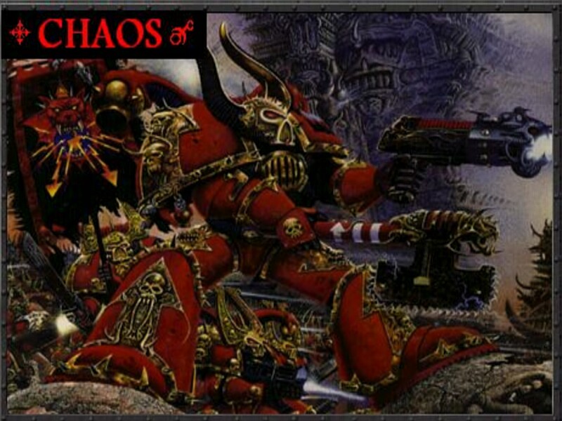 Warhammer 40K Chaos Space Marines Wallpaper