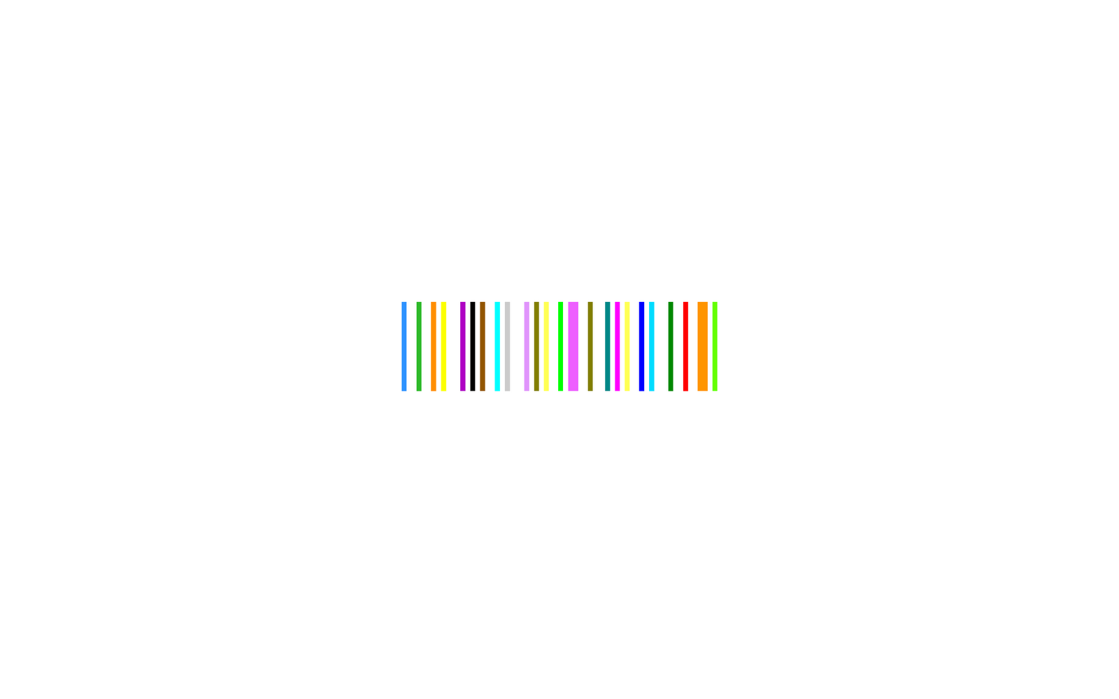 Colorful Lines Barcode Minimal HD Wallpaper