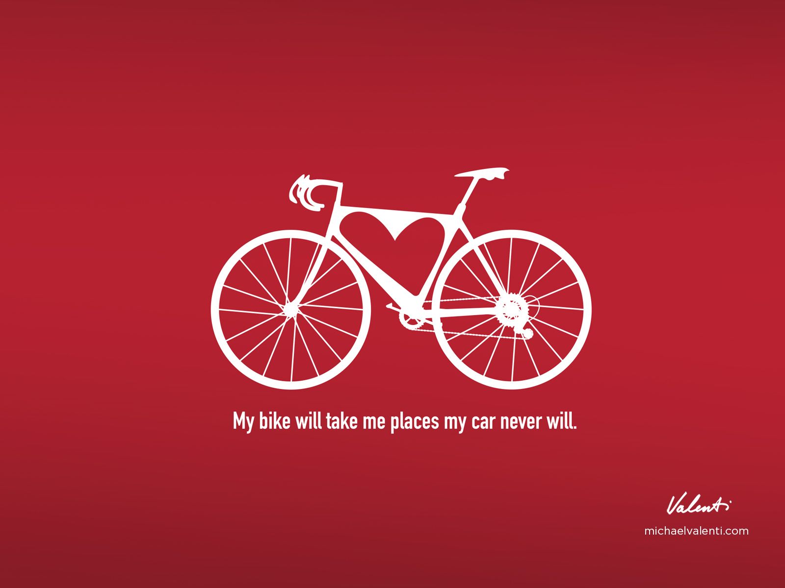 Bike Love Wallpaper