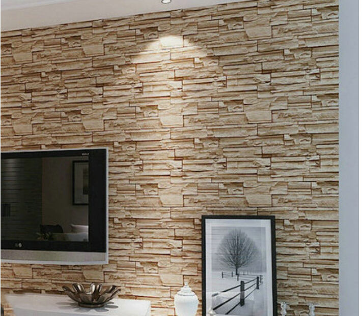 3d Brick Wallpaper Wall Papel Parede Waterproof