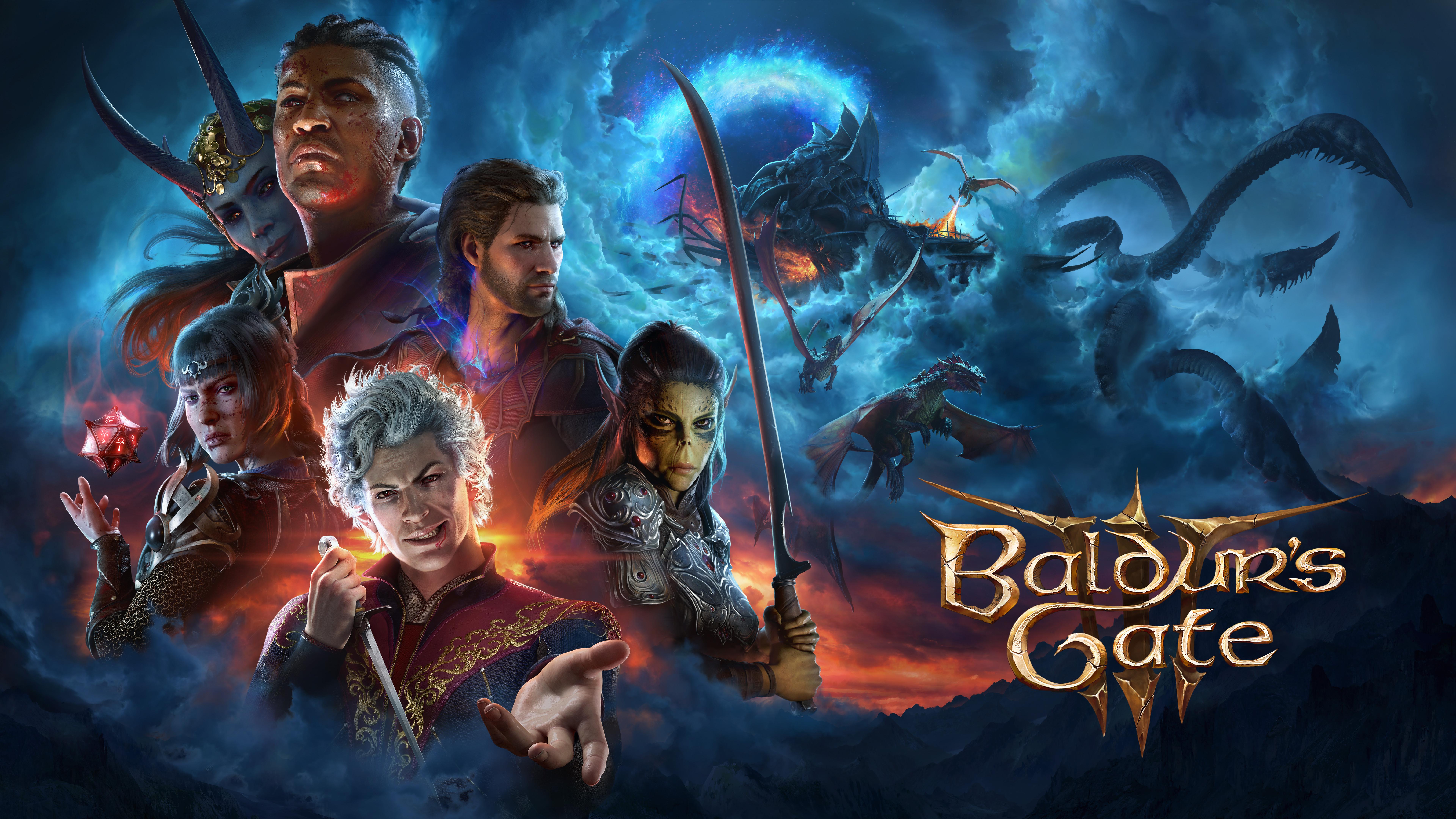 Baldurs Gate III Game Characters 4K Wallpaper iPhone HD Phone 5551l