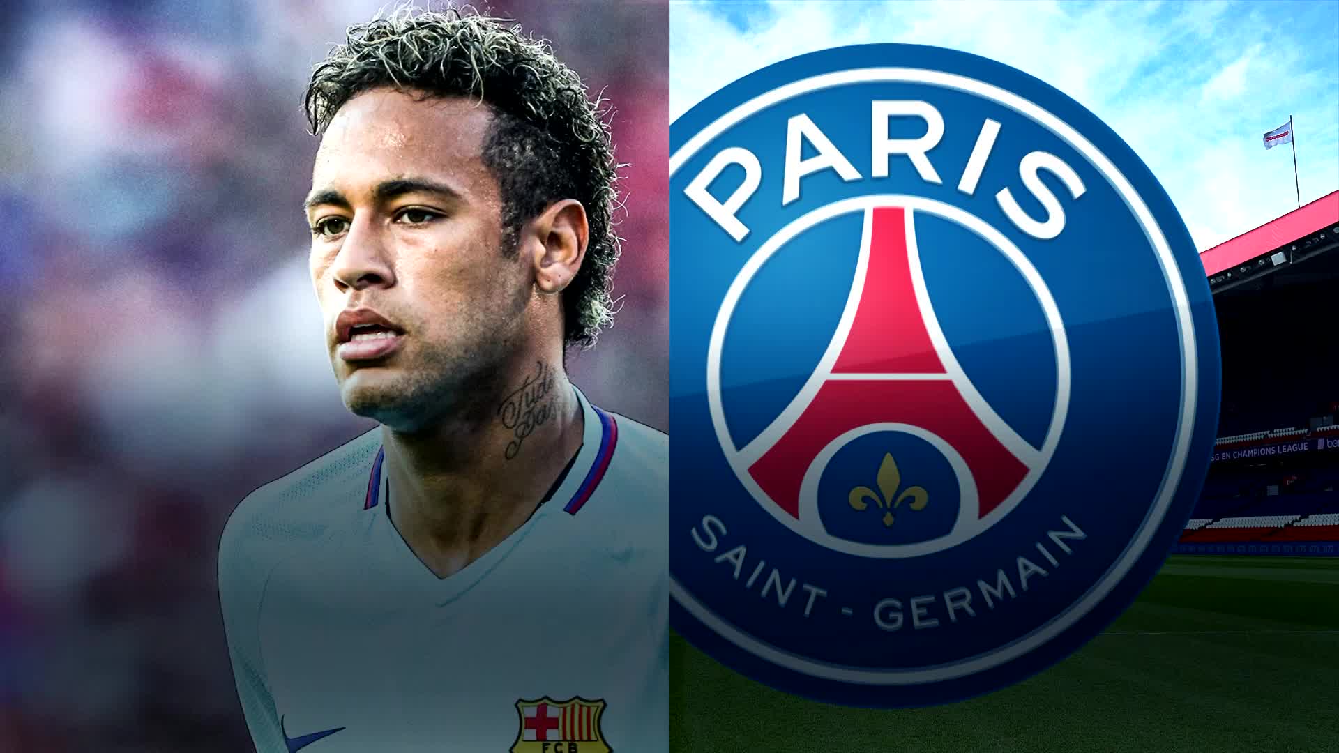 Neymar Signs For Paris Saint Germain From Barcelona Football