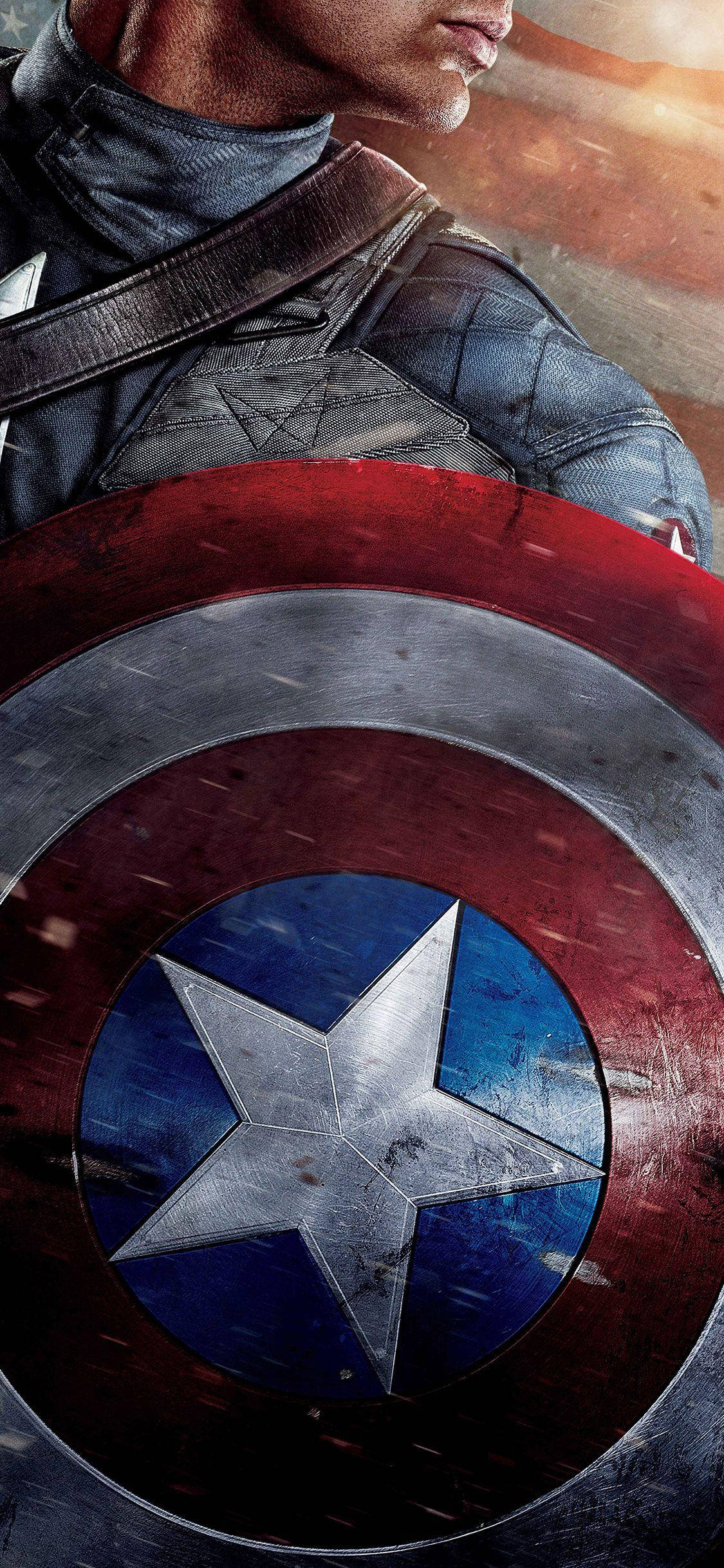 Captain America Shield Wallpaper