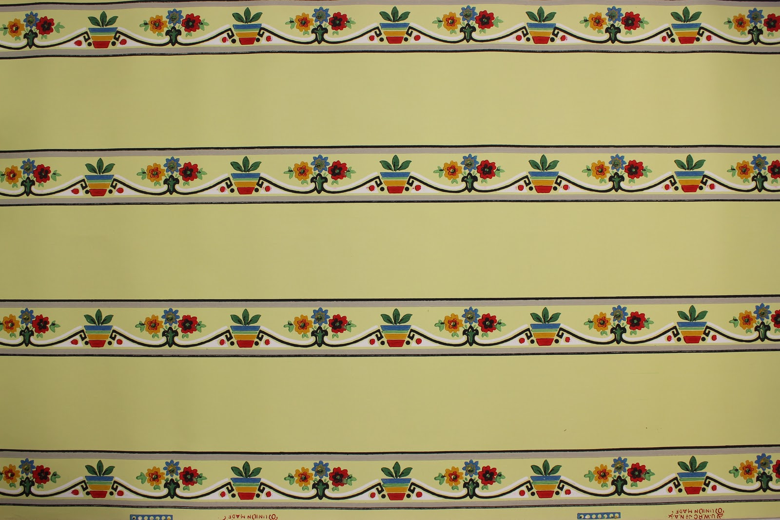 Free download 1918 Vintage Old Victorian Allover Wall Border Stencil