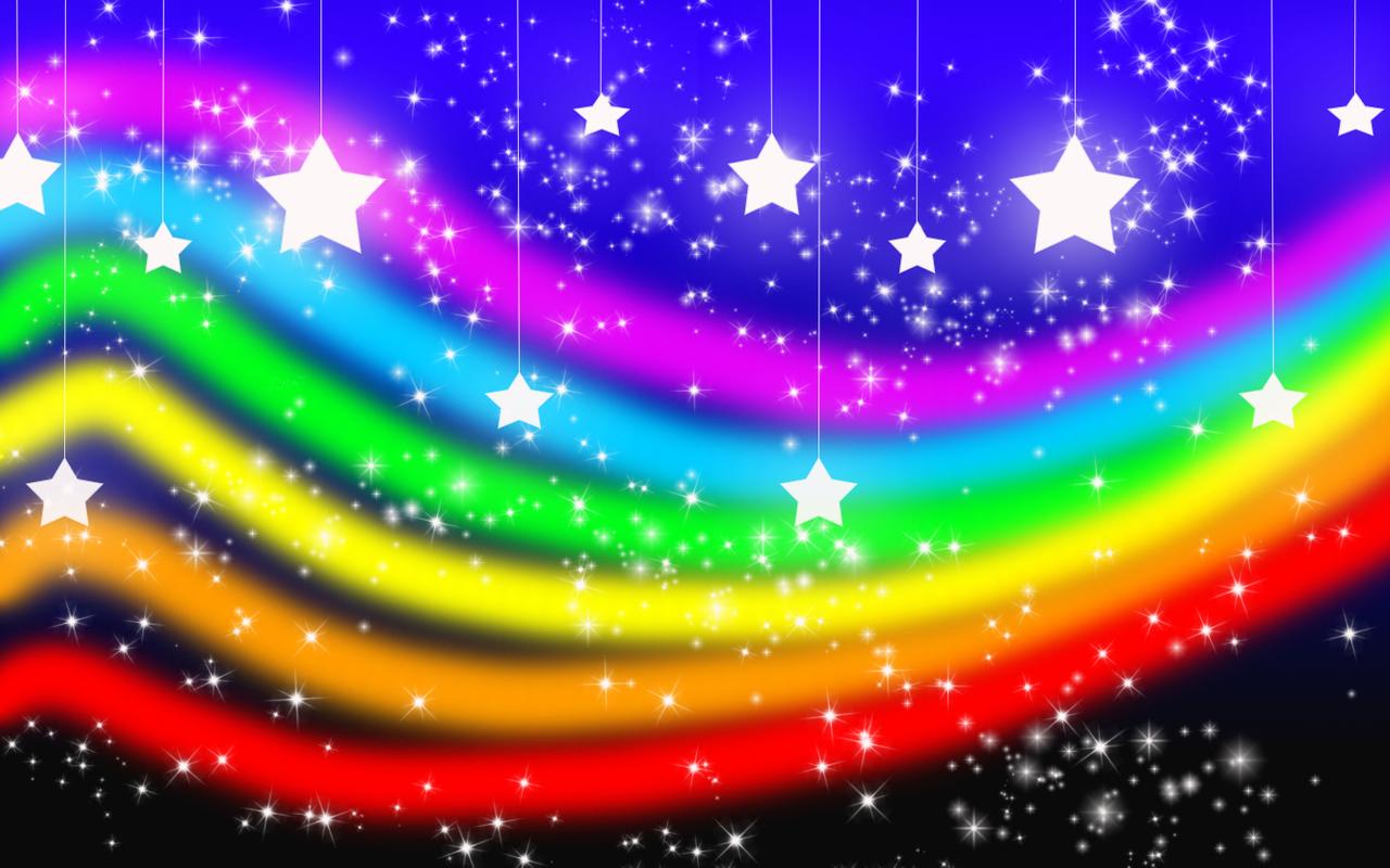 Super Rainbow Background Xd By Magical Mama