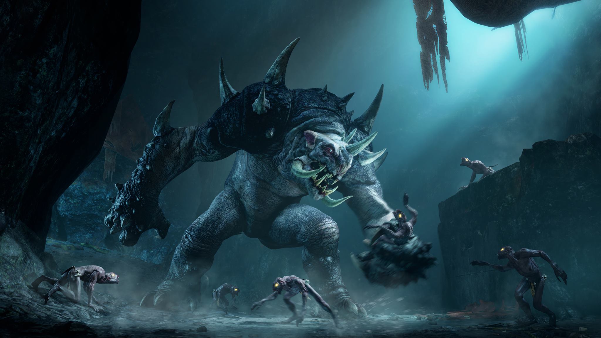 Middle Earth Shadow Of Mordor New Screenshots Reveals A Monster