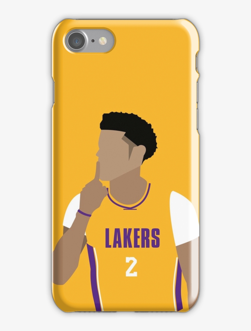 Lonzo Ball iPhone Snap Case Wallpaper Cartoon