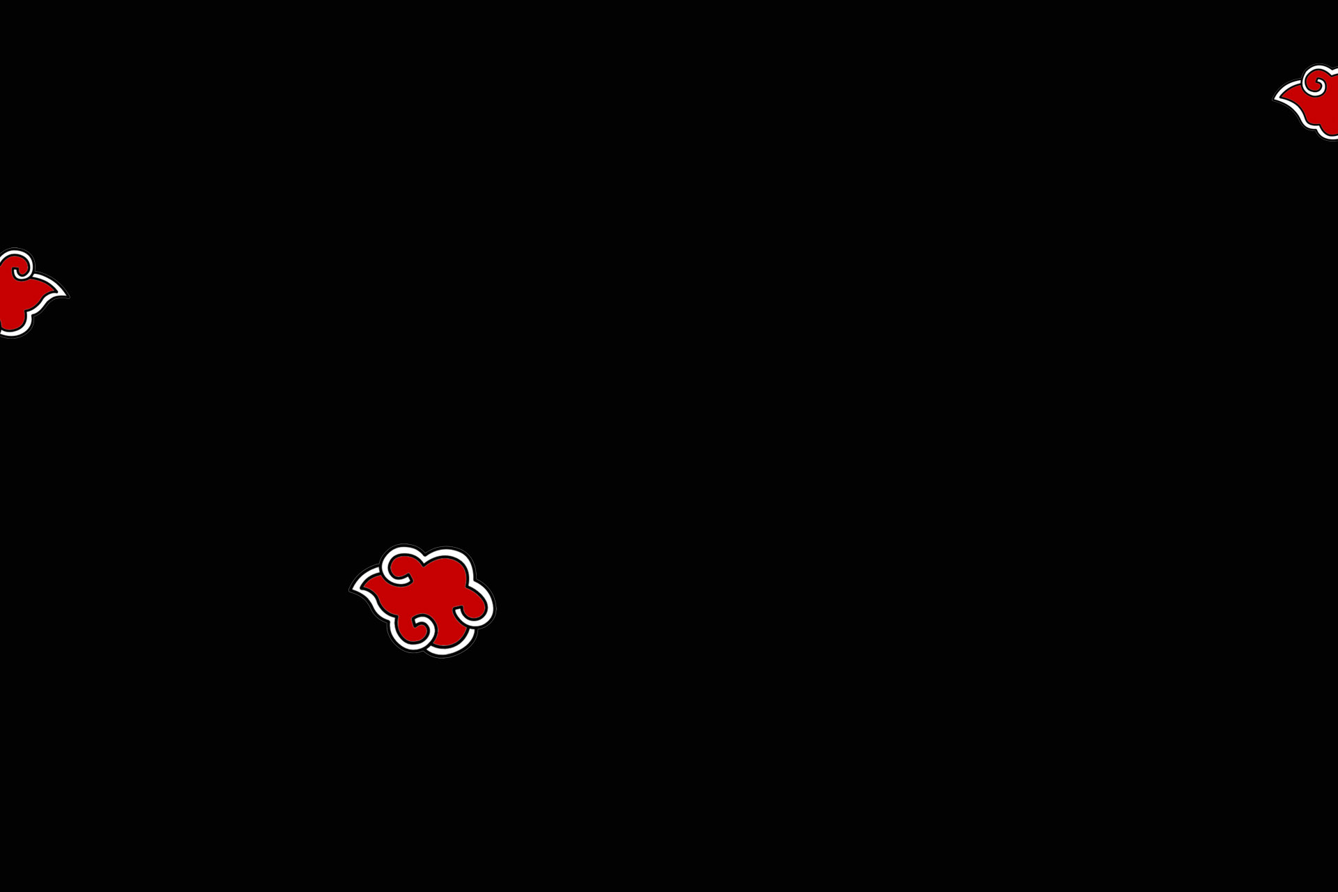 Akatsuki Cloud Word Art, HD wallpaper