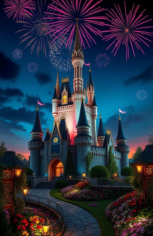 Disney Castle Wallpaper Hd