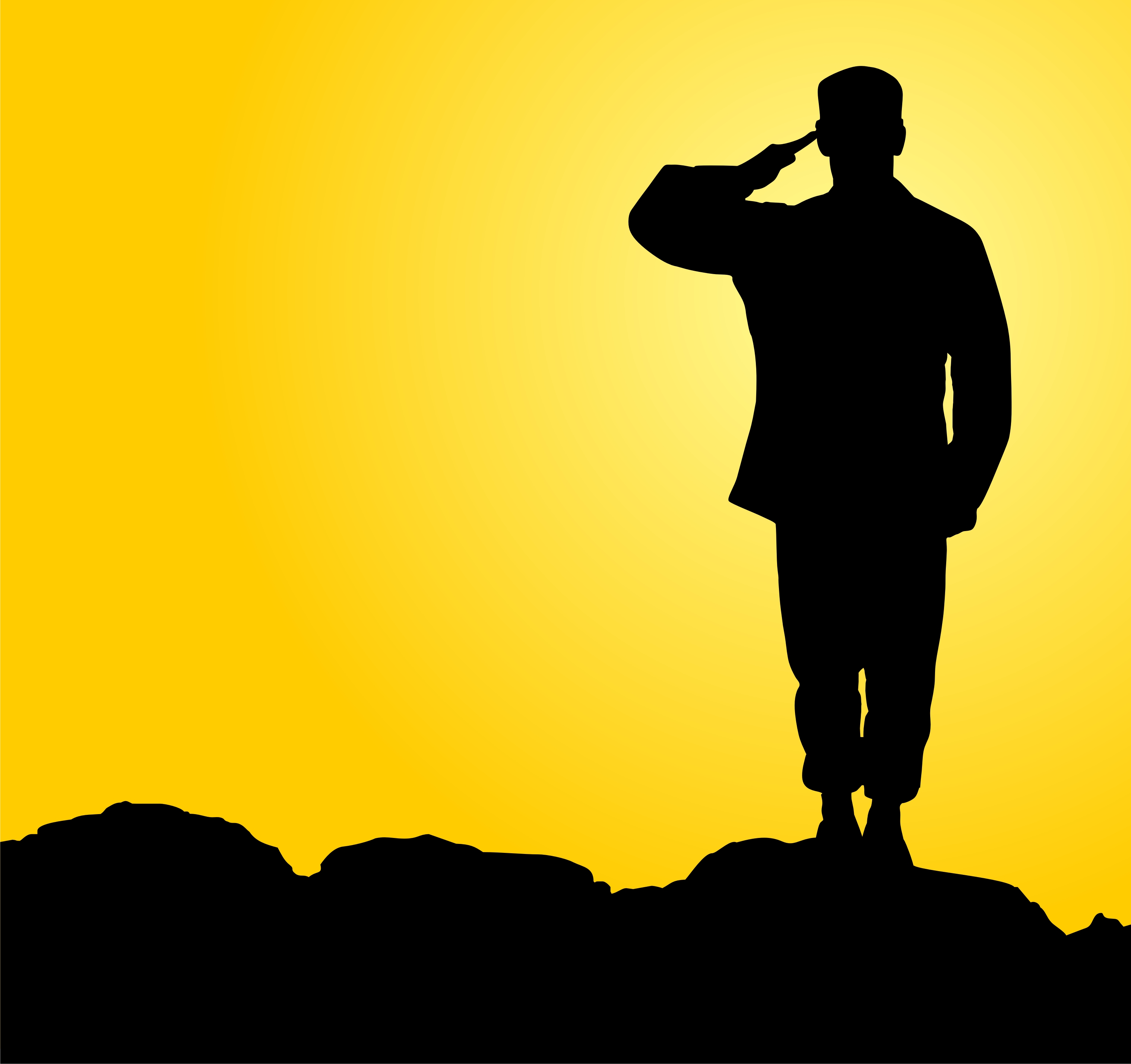 Collection Of Veterans Clipart Silhouette Bill