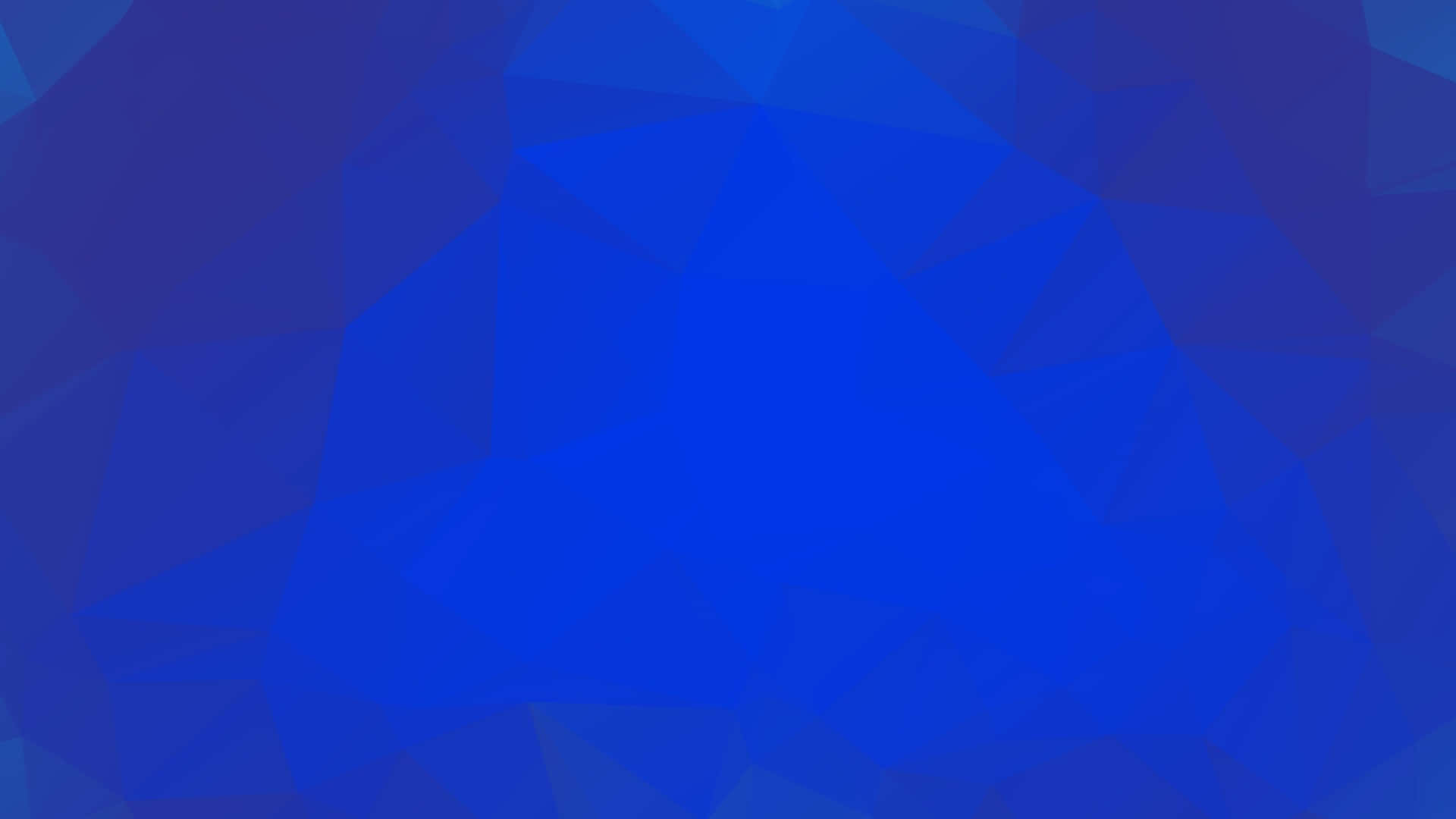 Geometric Blue Shapes In A Pattern Wallpaper
