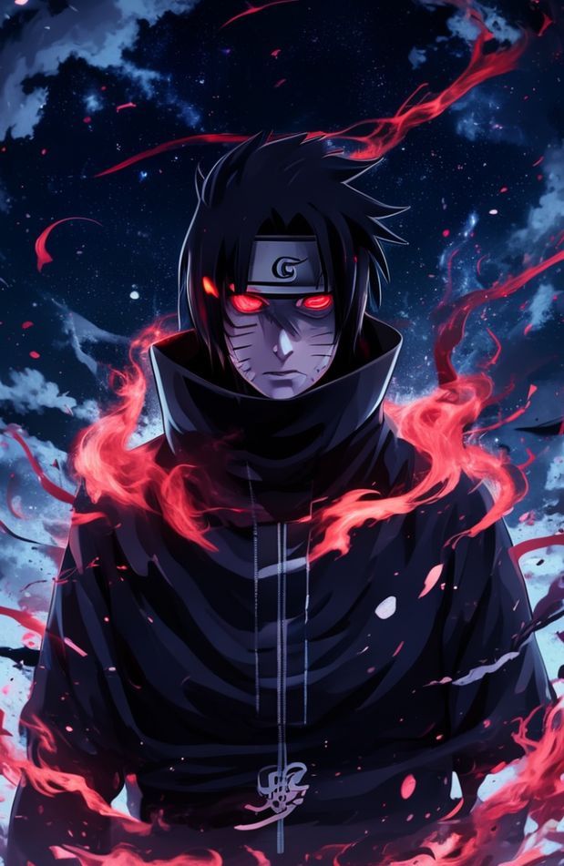 Itachi Amaterasu Wallpaper