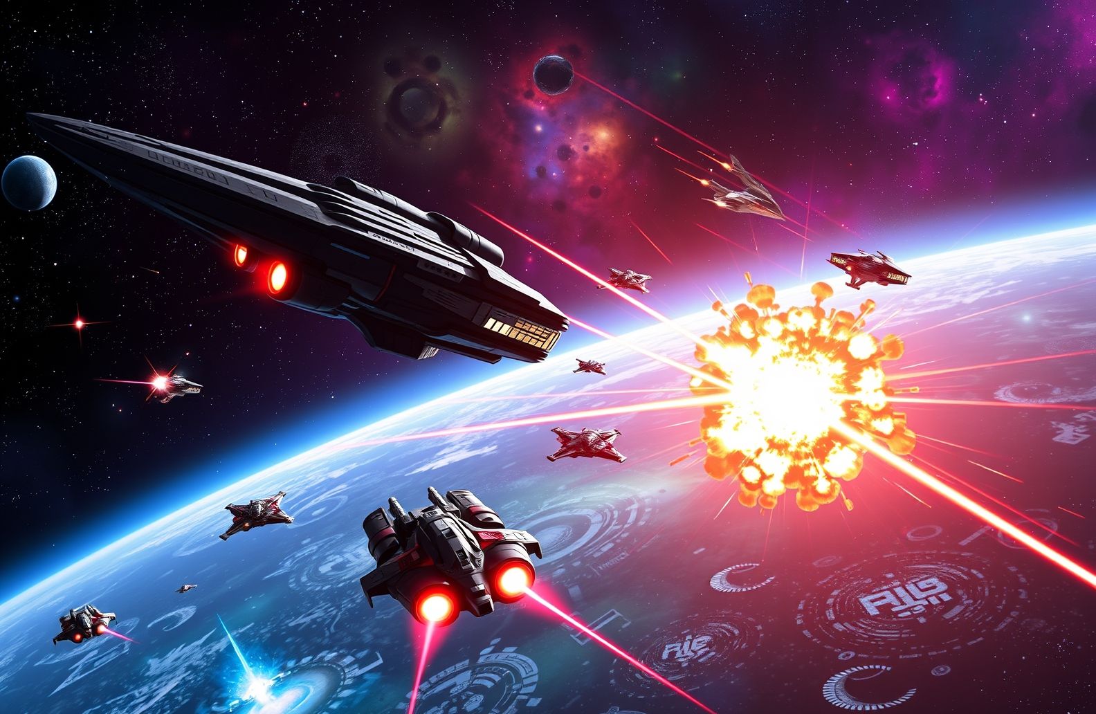 Space War Wallpaper