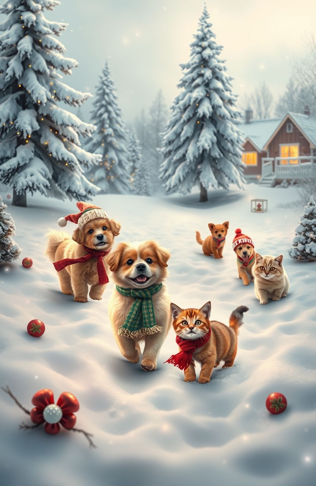 Winter Pet Wallpaper