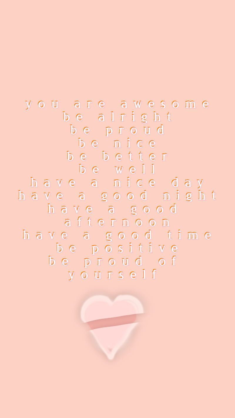 Positivity Aesthetic Wallpaper