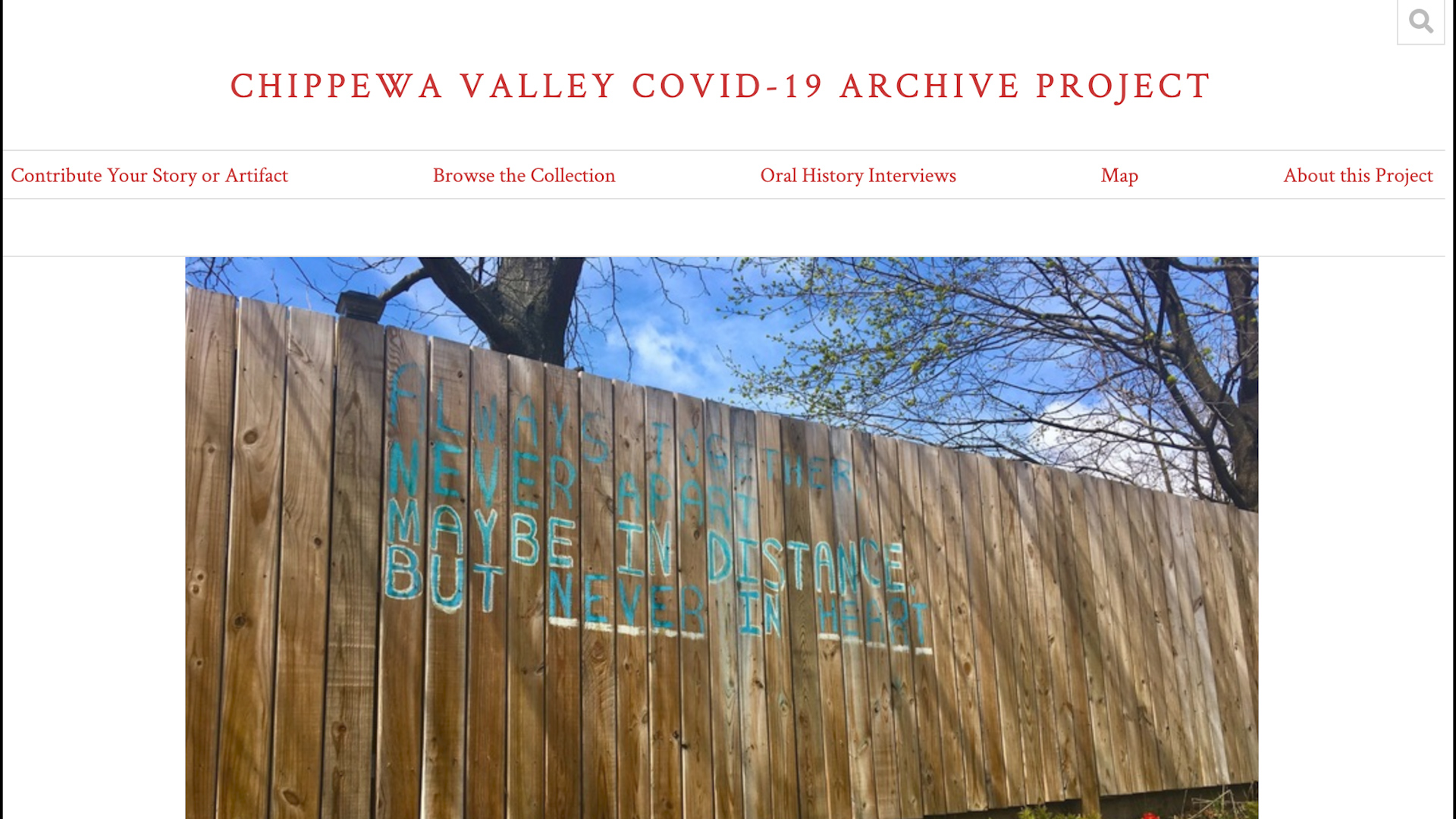 Uwec Creates Digital Archive For Covid
