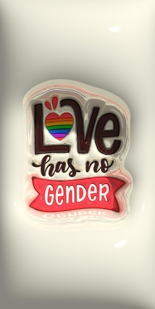 Cute 3d Pride Day Wallpapper Wallpaper iPhone