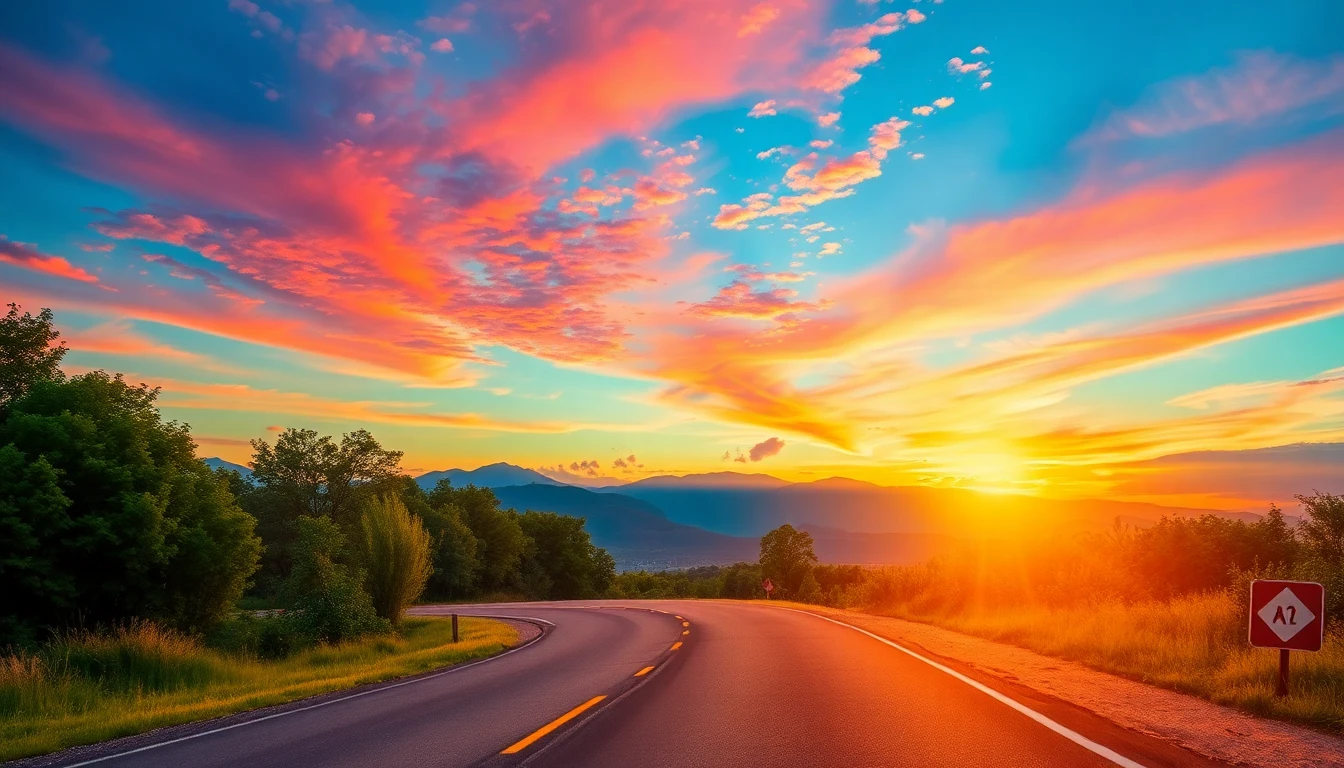 Open Road Wallpaper