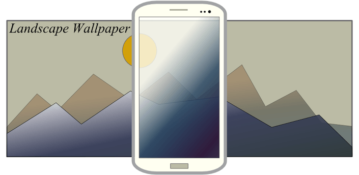 Android Wallpaper Scrolling Landscape