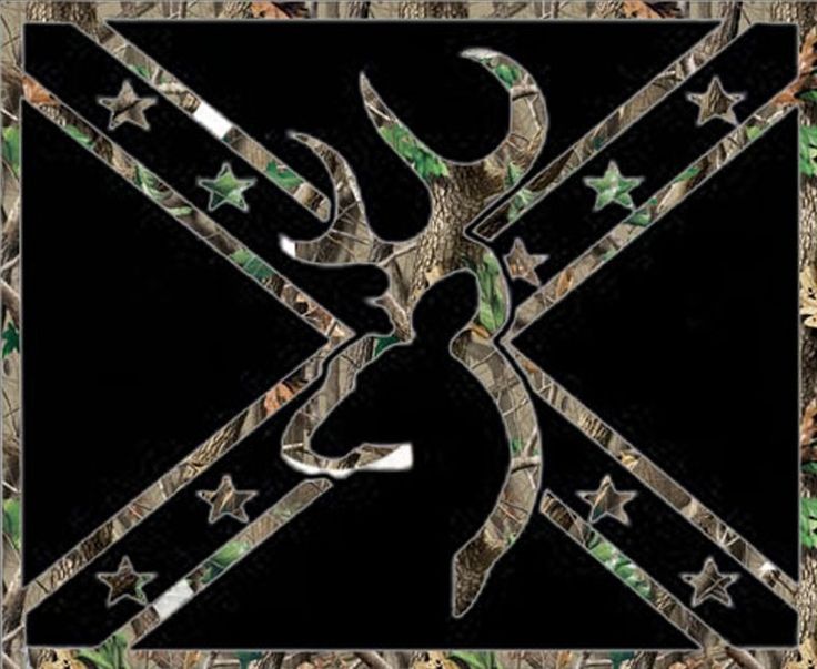 Browning Camo iPhone Wallpaper Confederate Flag For
