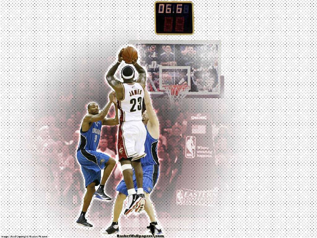 Dunk Lebron James Cavs Cleveland Cavaliers Wallpaper