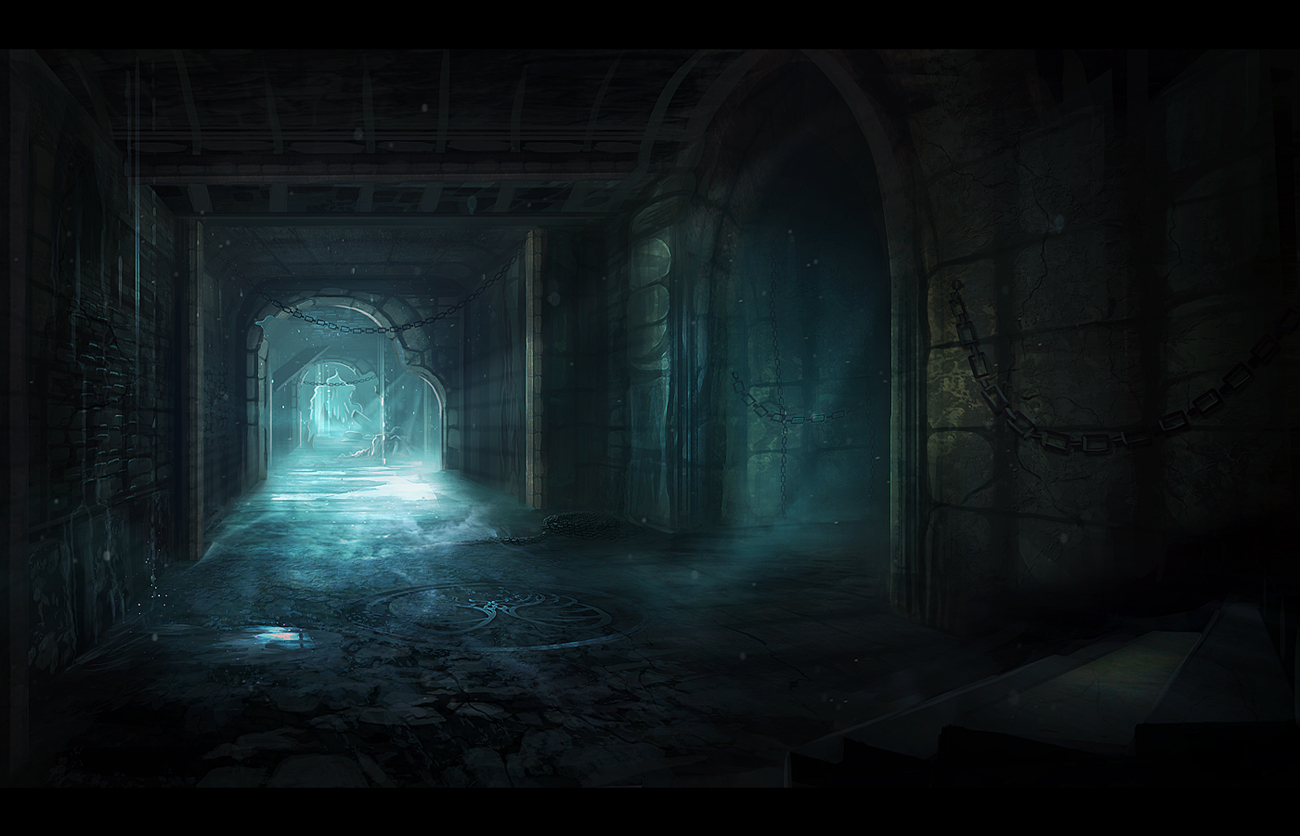 Dungeon Passage by nilTrace 1300x836