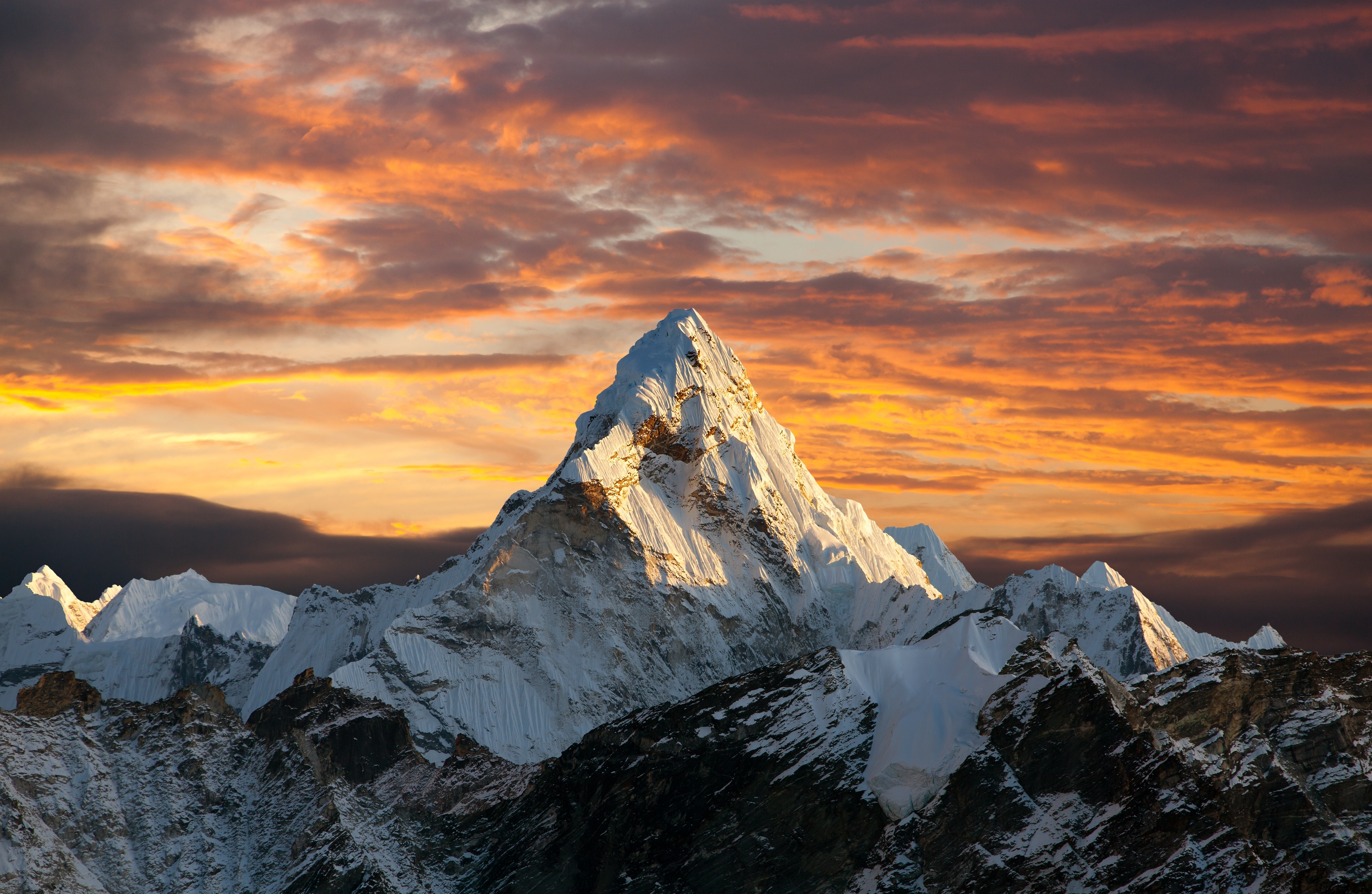 Tushita Himalaya 4k Ultra HD Wallpaper Background Image