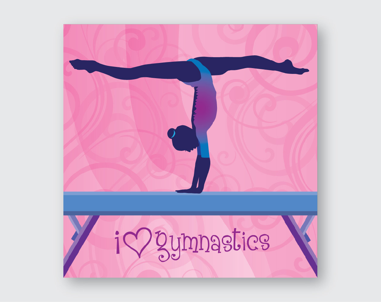 I Love Gymnastics Wallpaper Wallpapersafari