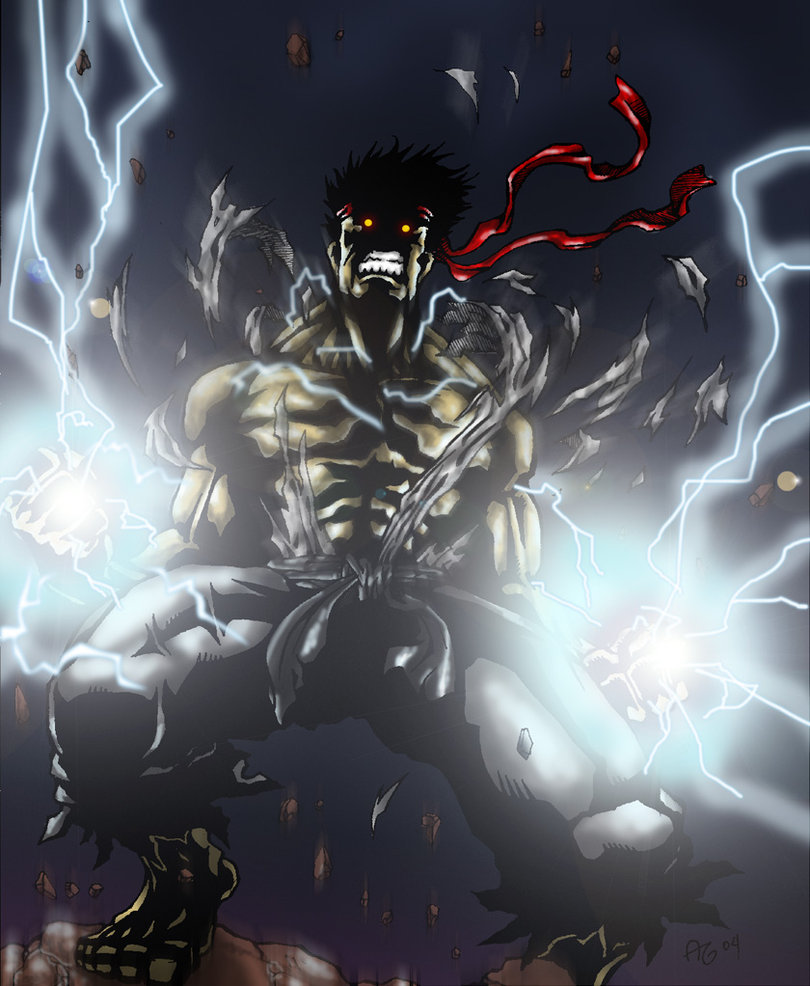 Evil Ryu By Allengea